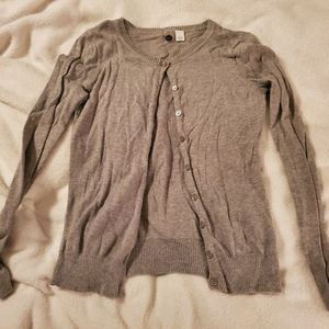 BP grey cardigan size L